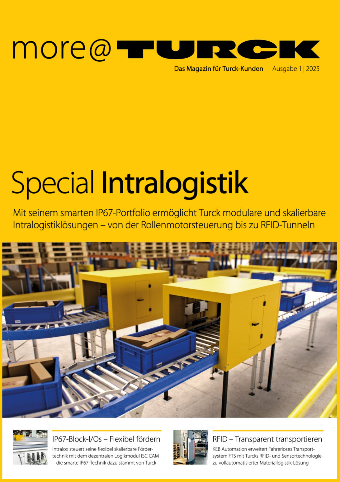Intralogistics special more@TURCK